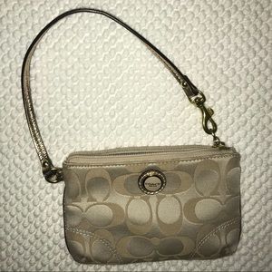Coach wallet wristlet